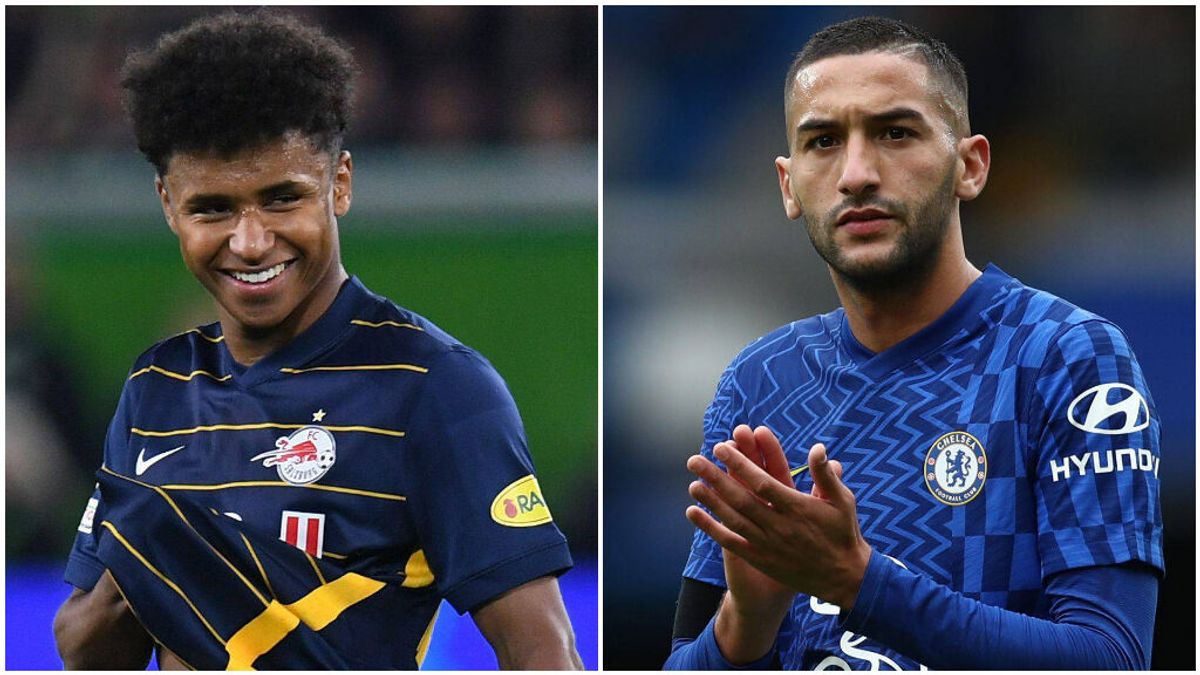 Adeyemi y Ziyech, dos objetivos del Barcelona. Adeyemi y Ziyech, dos objetivos del Barcelona.