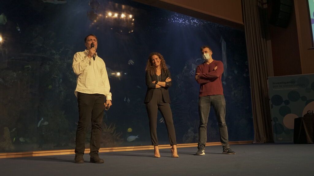 Presentación de 'Rumbo al pasado' en el Oceanográfico de Valencia