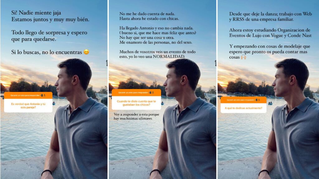 Hugo Fuertes, novio de Antonio Rossi, se ha sincerado con sus seguidores