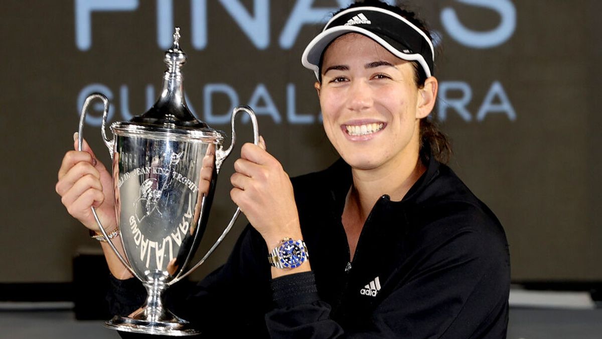 Garbiñe Muguruza, 'maestra' de tenis: "Ha sido mi mejor temporada, este título es como un 'Grand Slam" Garbiñe Muguruza, 'maestra' de tenis: "Ha sido mi mejor temporada, este título es como un 'Grand Slam"