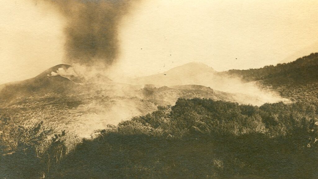 Se cumplen 112 años de la erupción del volcán del Chinyero, en Tenerife, que duró 10 días