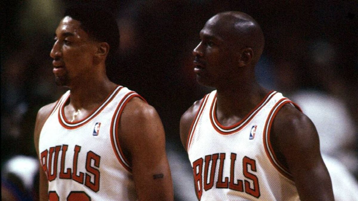 Pippen y Jordan ganaron seis anillos de la NBA.