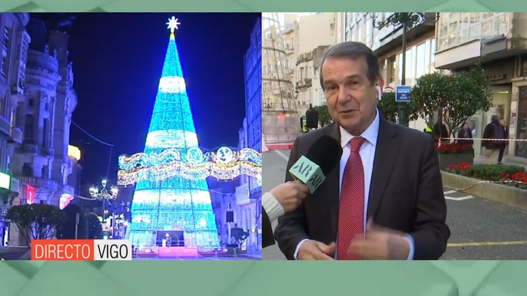El alcalde de Vigo explica cuánto cuesta la Navidad en Vigo