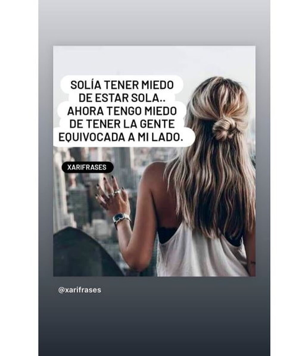 El mensaje que Michu ha publicado en Instagram tras salir a la luz su ruptura con José Fernando