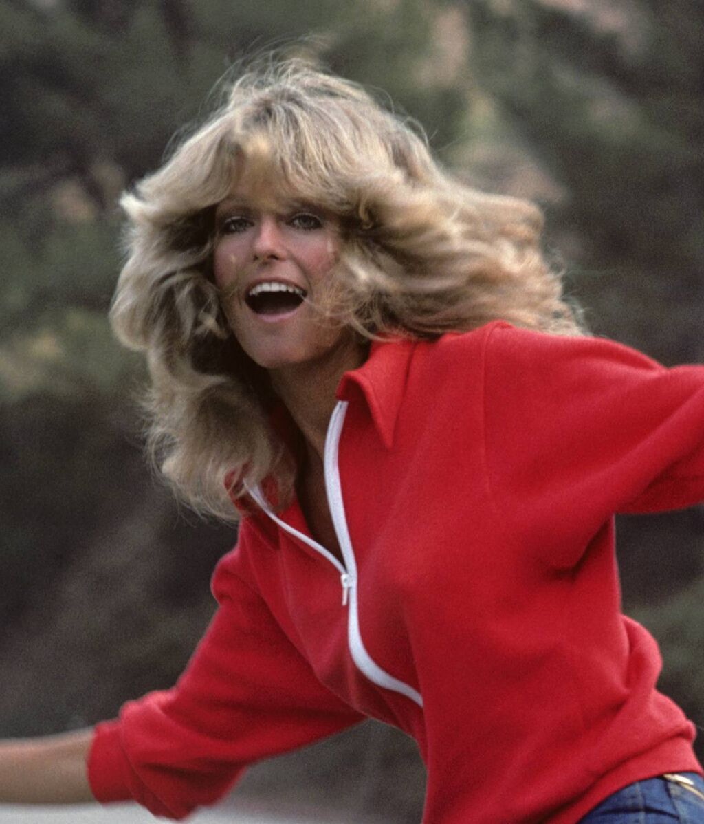 El flequillo waft de Farrah Fawcett