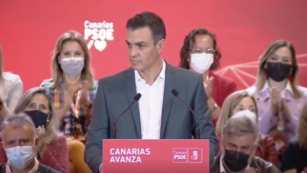 Pedro Sánchez: "Sabemos cuál es el remedio, mascarilla y vacunación"
