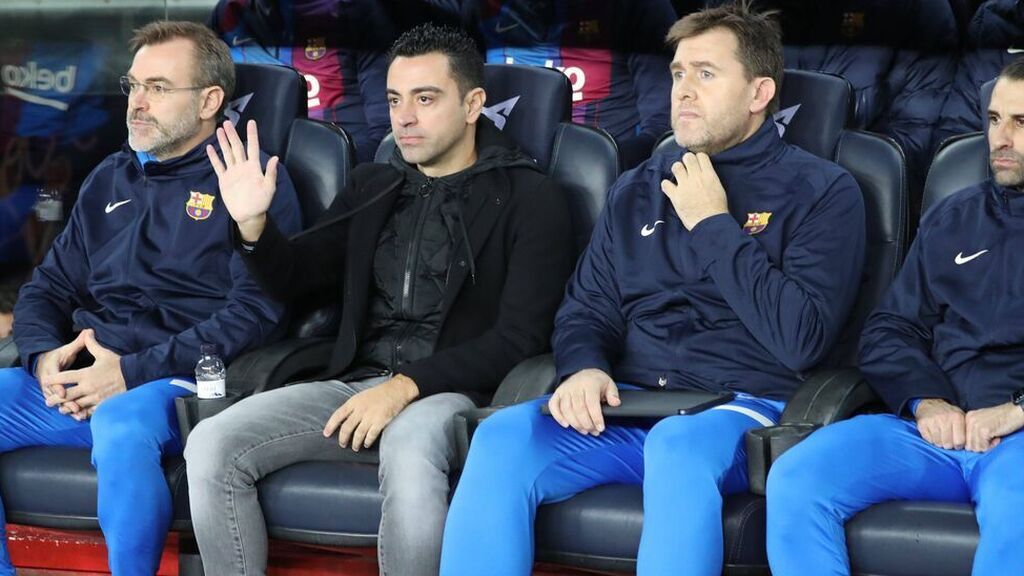 Así vivió Xavi Hernández su primer partido en el Barça