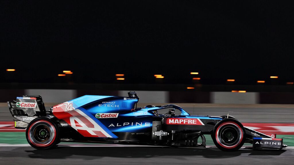 Fernando Alonso se sube al podio en Qatar