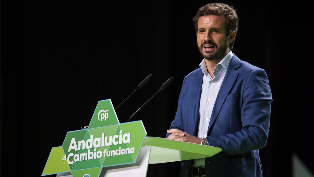 Pablo Casado apela a la unidad del PP desde Andalucía: "Esto no es un 'talent show' de megalomanías"