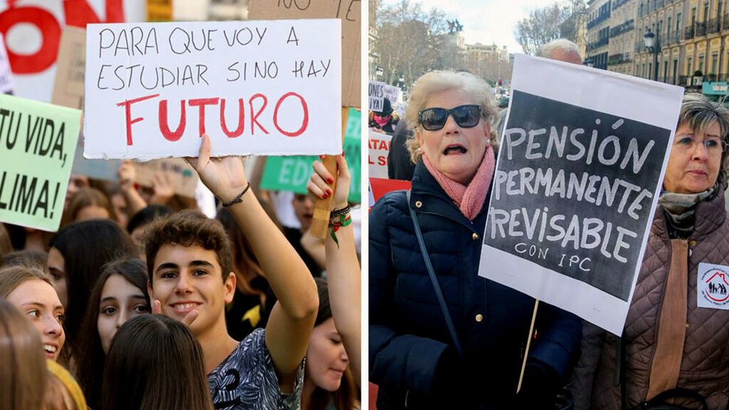 ¿Choque entre millenials y uppers por las pensiones? Analizamos si realmente existe ese conflicto o es un riesgo a futuro