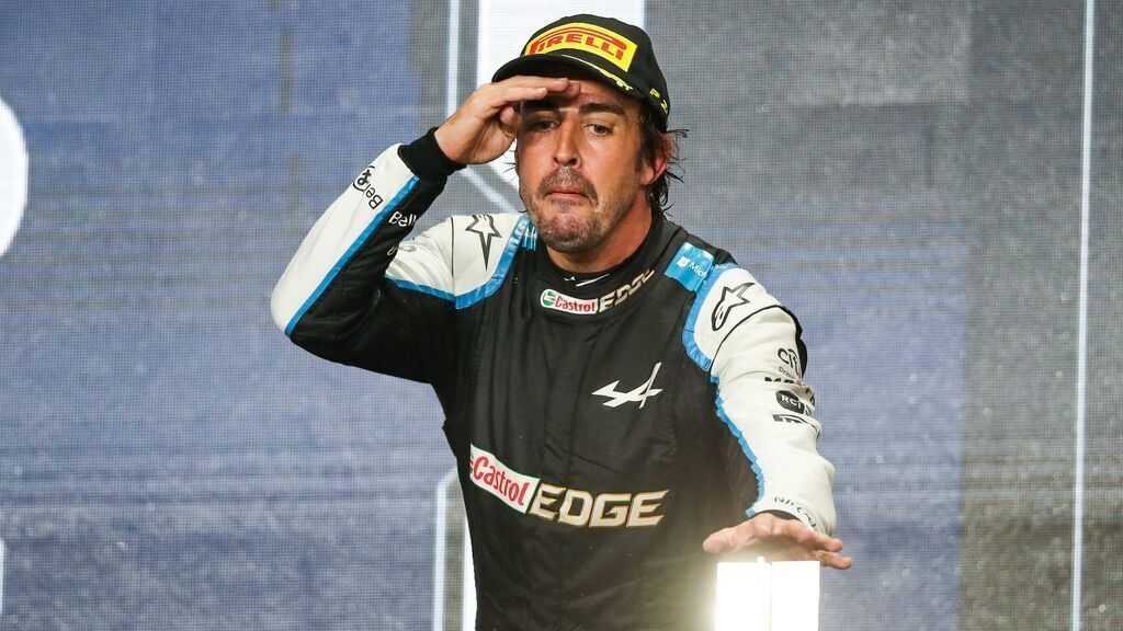 Fernando Alonso consiguió un podio en la F1 siete años después.