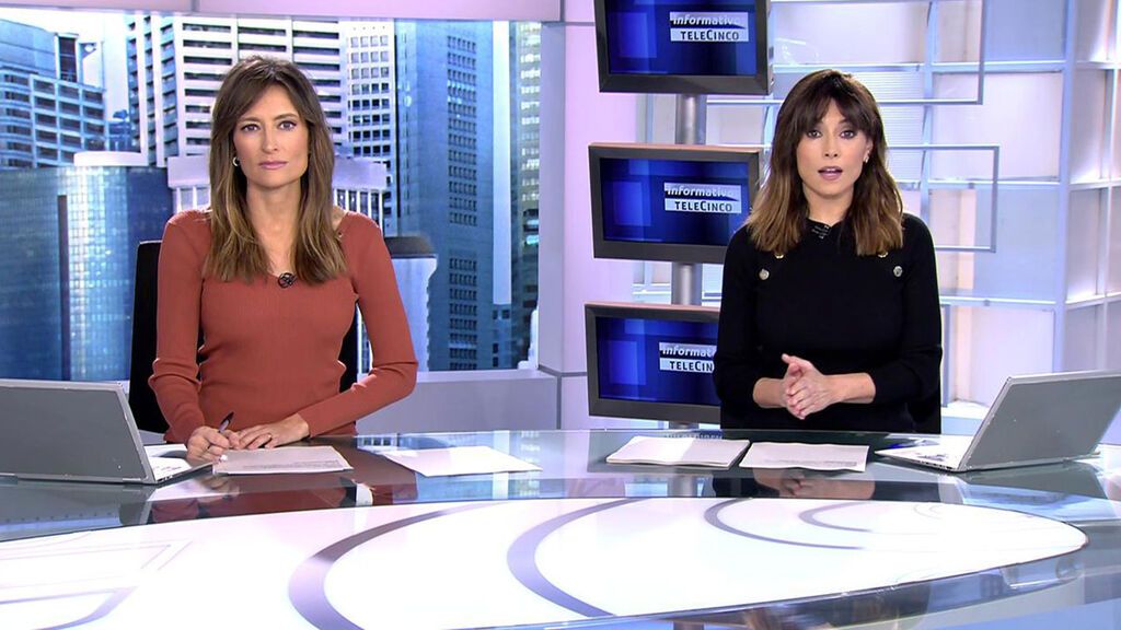 Con Arancha Morales y Leticia Iglesias Informativos Telecinco 2021 Matinal 22/11/2021