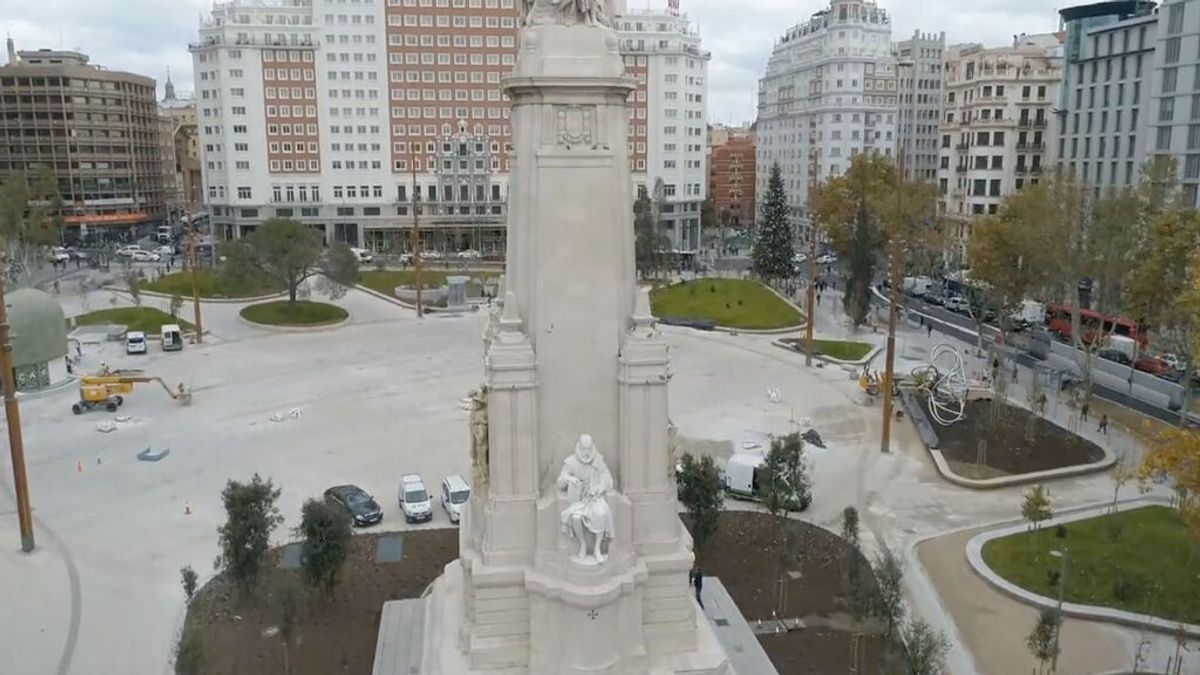 Se inaugura la Plaza de España de Madrid: ¿cómo es y cuánto ha costado la reforma?