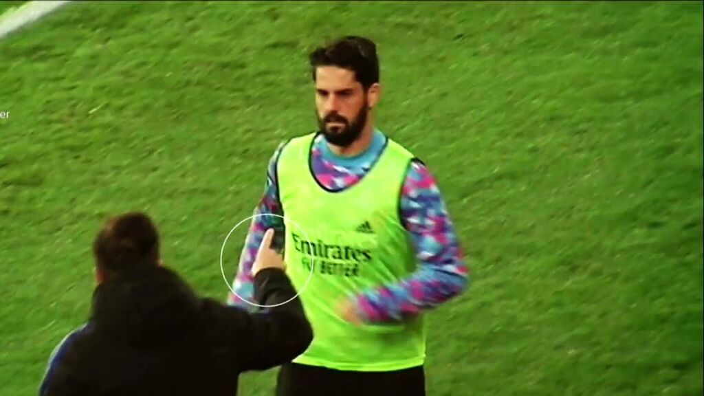 Isco pasó de seguir calentando