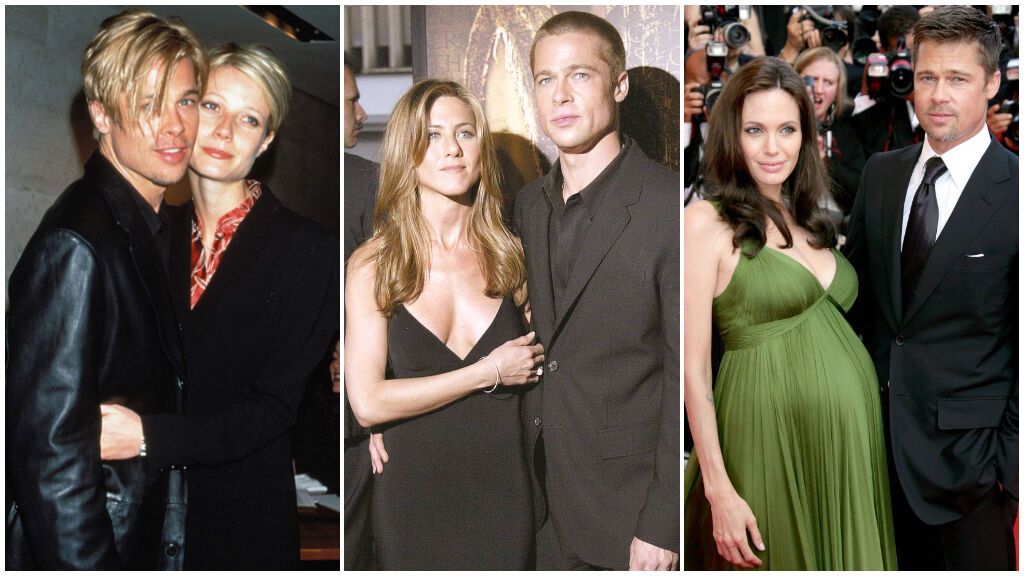 Estas son las mujeres que conquistaron el corazón de Brad Pitt: de Gwyneth Paltrow a Jennifer Aniston y Angelina Jolie.