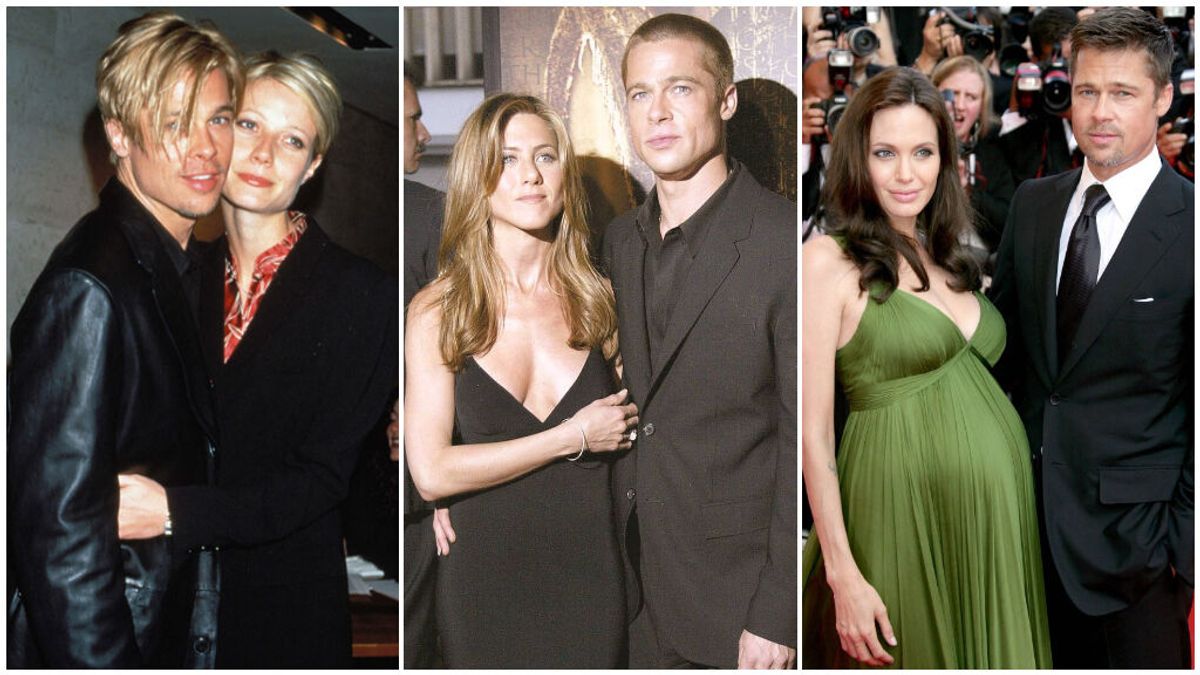 Estas son las mujeres que conquistaron el corazón de Brad Pitt: de Gwyneth Paltrow a Jennifer Aniston y Angelina Jolie.