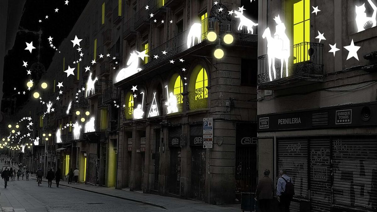 Barcelona sustituye el belén de Sant Jaume por un "paisaje navideño" que cuesta 200.000 euros Barcelona sustituye el belén de Sant Jaume por un "paisaje navideño" que cuesta 200.000 euros
