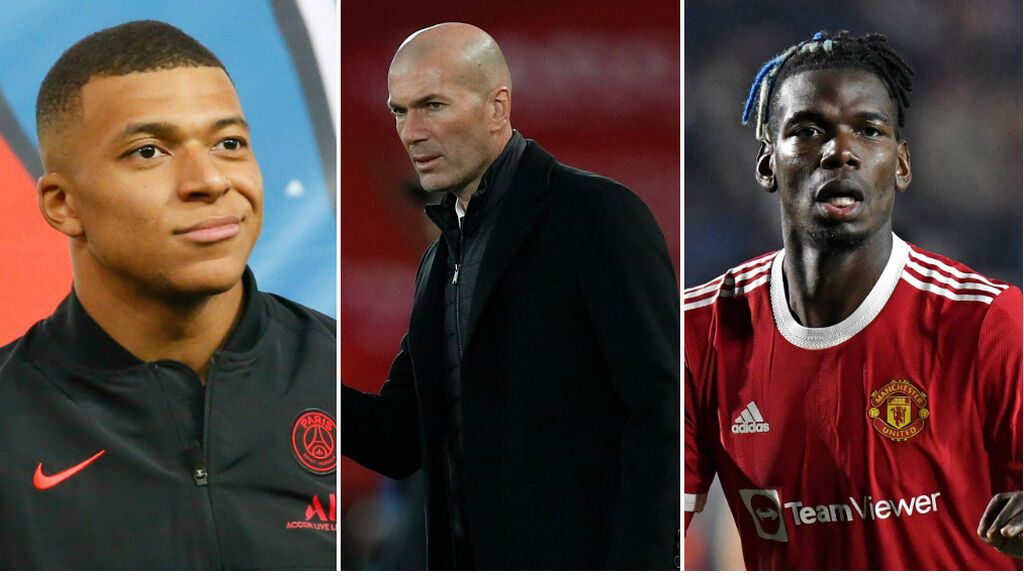 El PSG confía en un efecto dominó si firman a Zidane: lograrán la renovación de Mbappé y el fichaje de Pogba