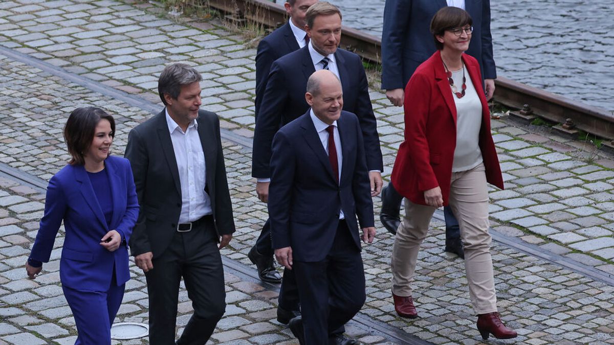 La coalición semáforo presenta su acuerdo para gobernar Alemania La coalición semáforo presenta su acuerdo para gobernar Alemania