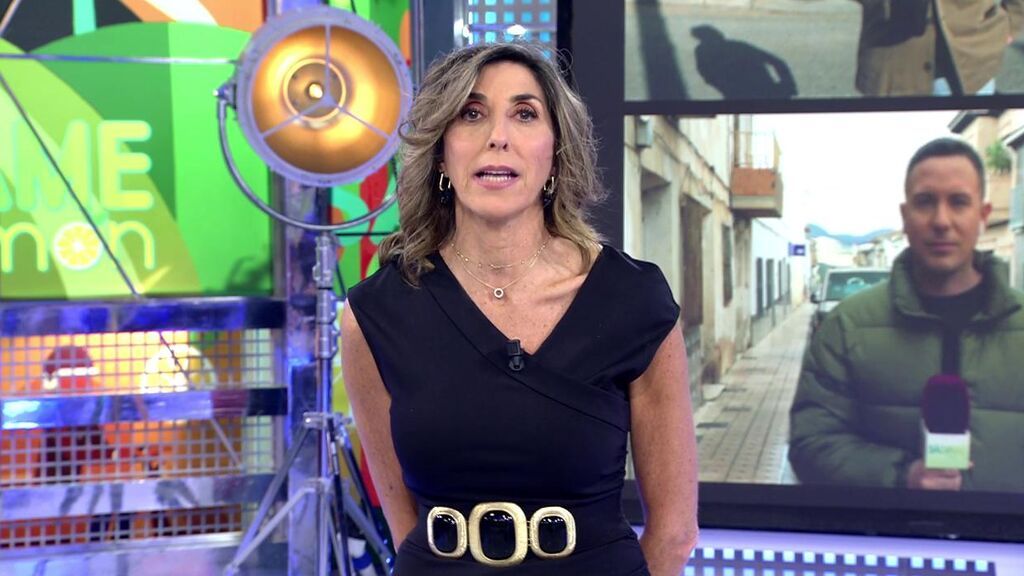 Paz Padilla, en el plató de 'Sálvame'