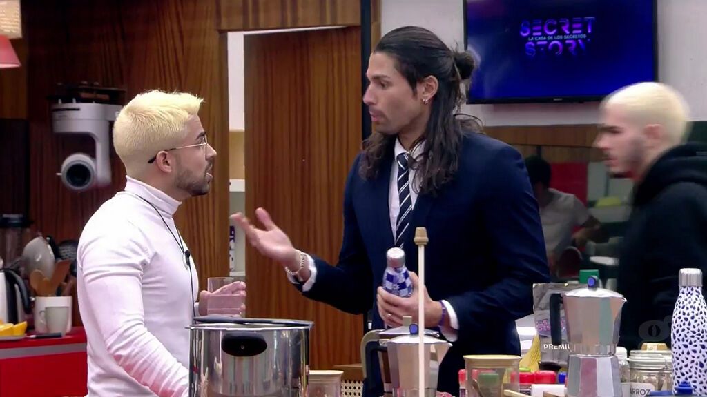 Bronca entre Frigenti y Luca