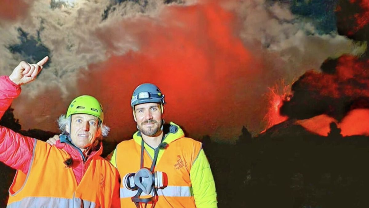 Jesús Calleja y Saúl Cravioto recorren el lado más desconocido de La Palma y las inmediaciones del volcán en una edición especial de ‘Planeta Calleja’ en Telecinco