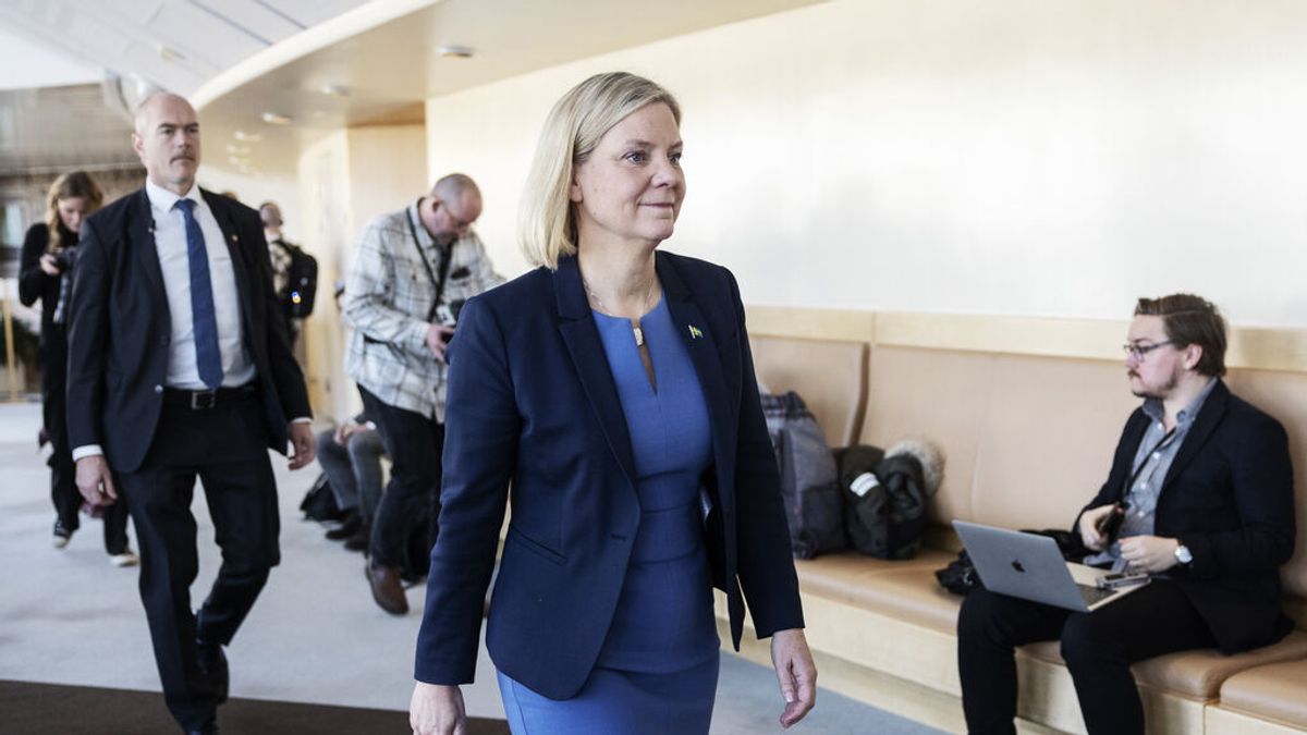 Suecia vuelve a elegir a la primera ministra que dimitió hace cinco días tras horas en el cargo Suecia vuelve a elegir a la primera ministra que dimitió hace cinco días tras horas en el cargo