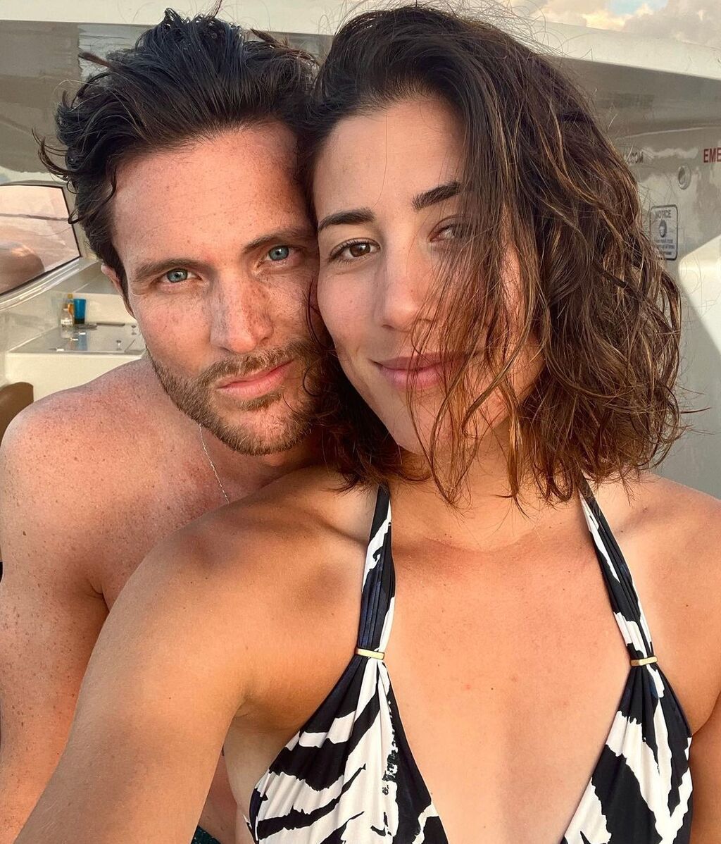 Garbiñe y su novio
