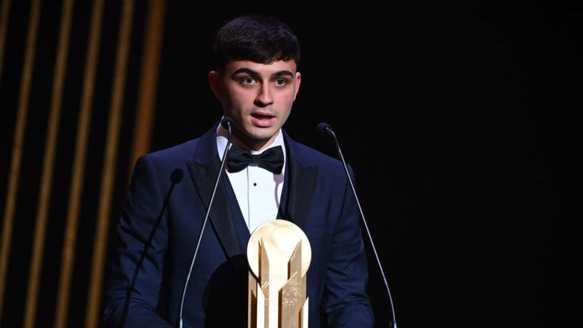 El barcelonista 'Pedri' gana el Trofeo Kopa como mejor jugador Sub-21 El barcelonista 'Pedri' gana el Trofeo Kopa como mejor jugador Sub-21