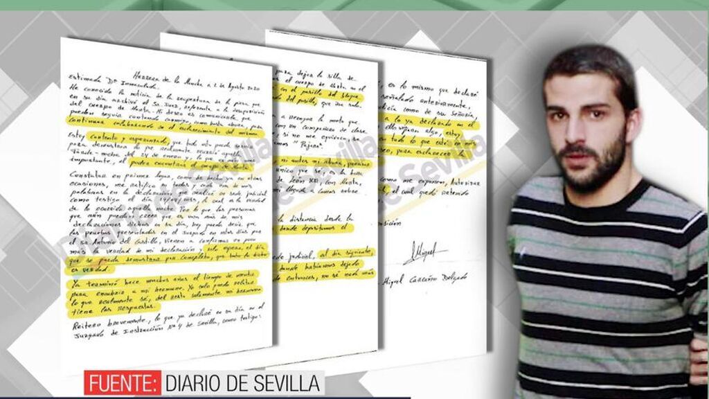 La carta de Miguel Carcaño acusando a su hermano del asesinato de Marta: "Ya terminó el tiempo de mentir para encubrirlo"