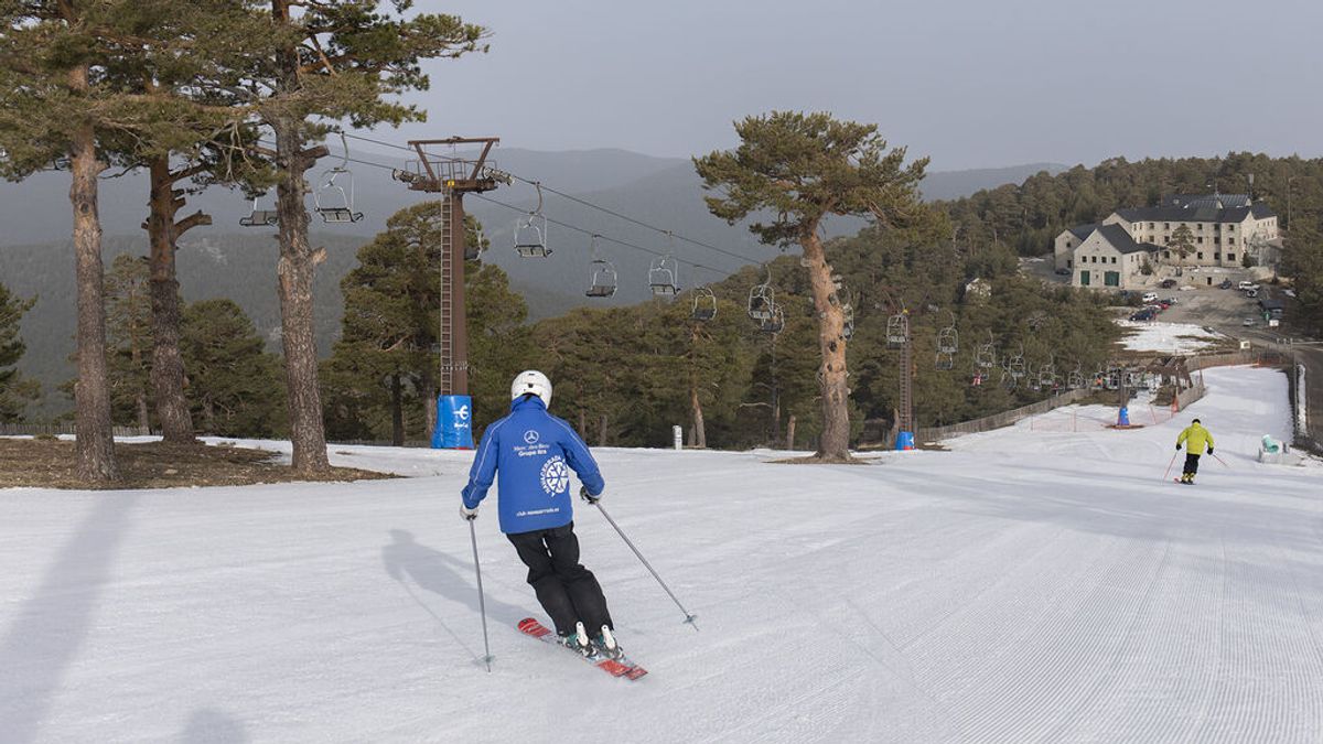 Castilla y León asegura que la estación de esquí de Navacerrada continuará abierta