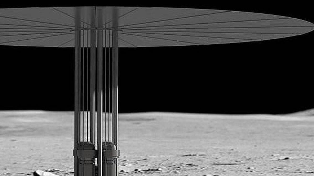 La NASA quiere instalar una planta de energía nuclear en la Luna para el 2030