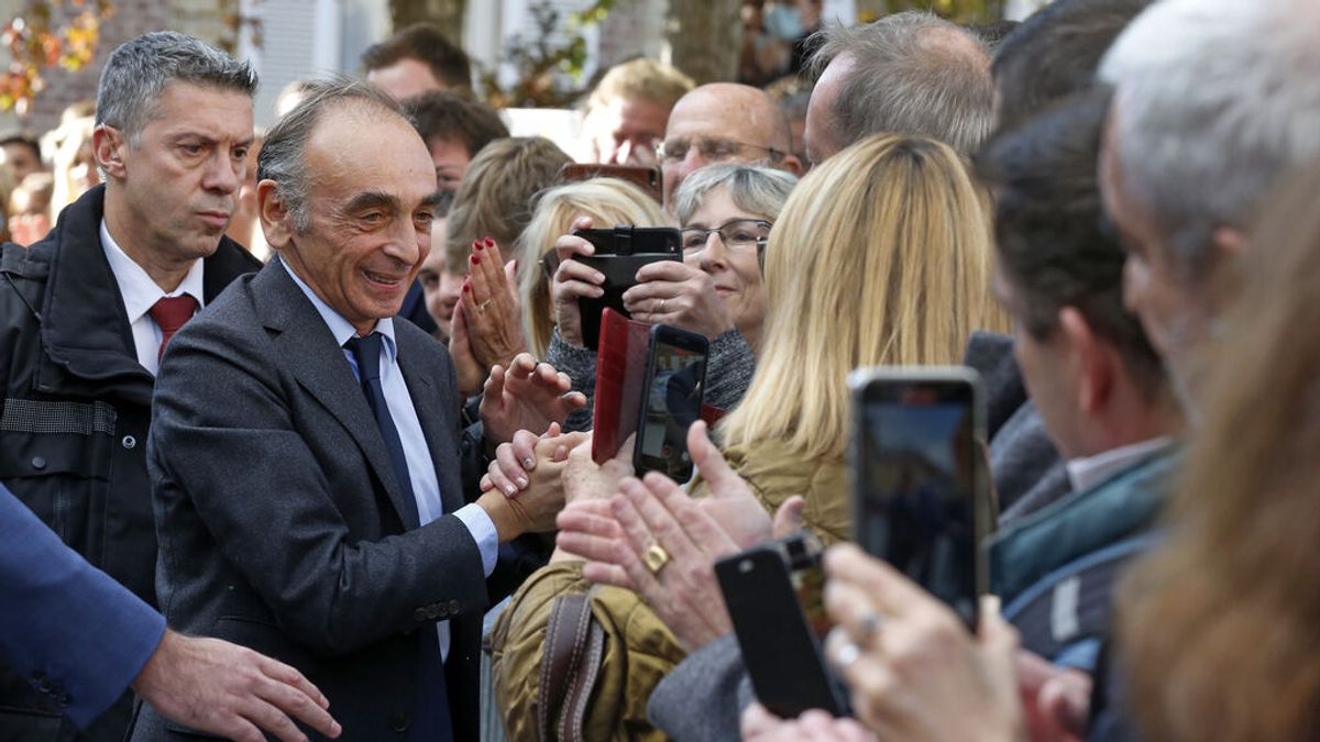 El ultraderechista Éric Zemmour anuncia su candidatura a las elecciones presidenciales francesas El ultraderechista Éric Zemmour anuncia su candidatura a las elecciones presidenciales francesas