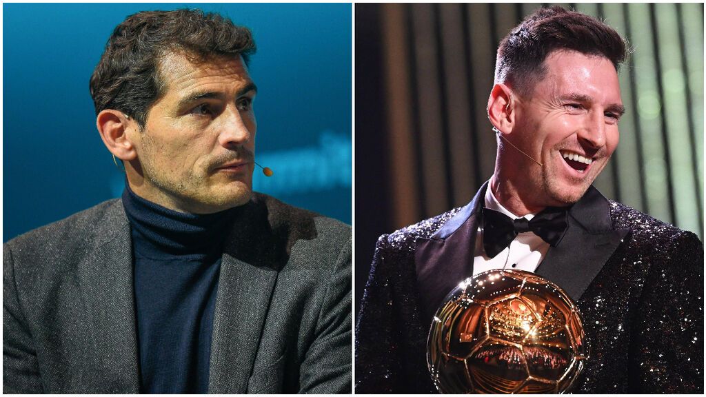 Iker Casillas no entiende que Messi haya ganado el Balón de Oro 2021.