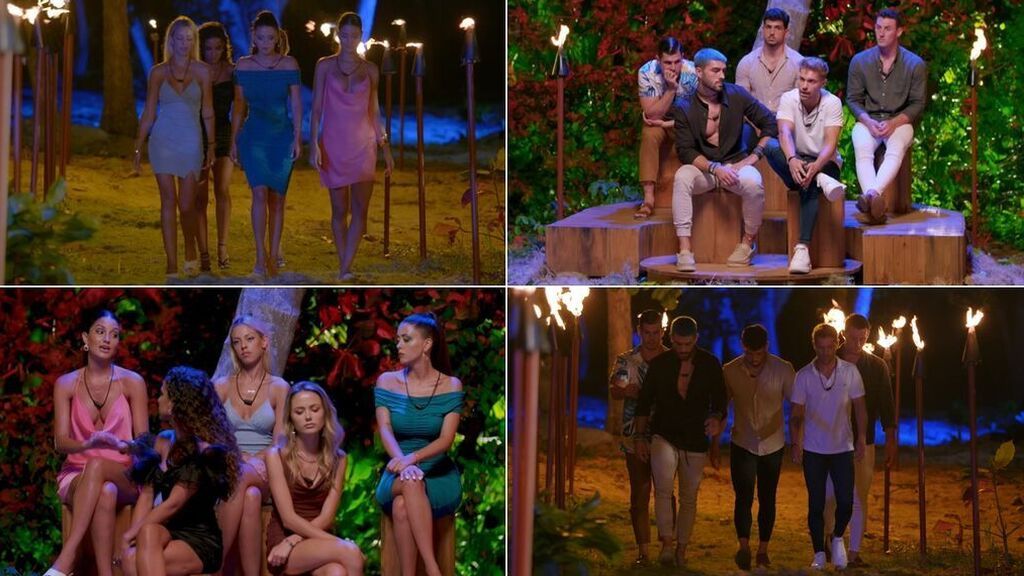 Dos hogueras de gran intensidad emocional y el primer veto de 24 horas, este miércoles en ‘La Isla de las Tentaciones’