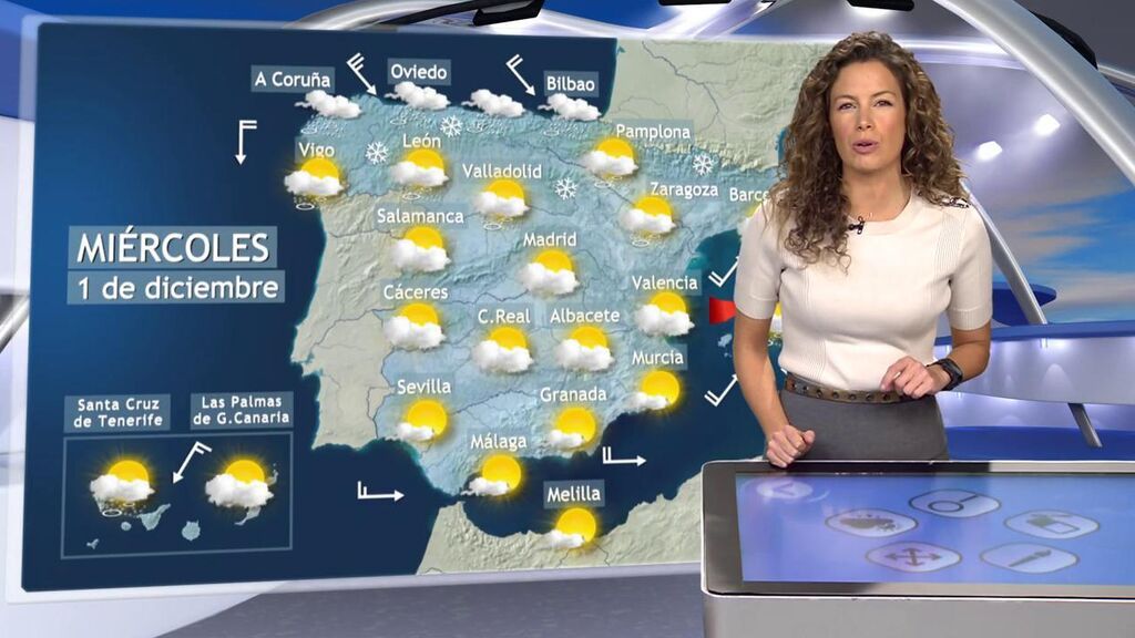 Un frente reavivará las precipitaciones en el norte de España: el tiempo para el miércoles