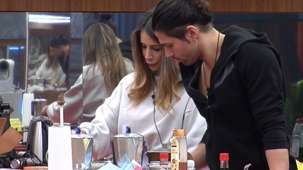 Luca y Cris se enfadan