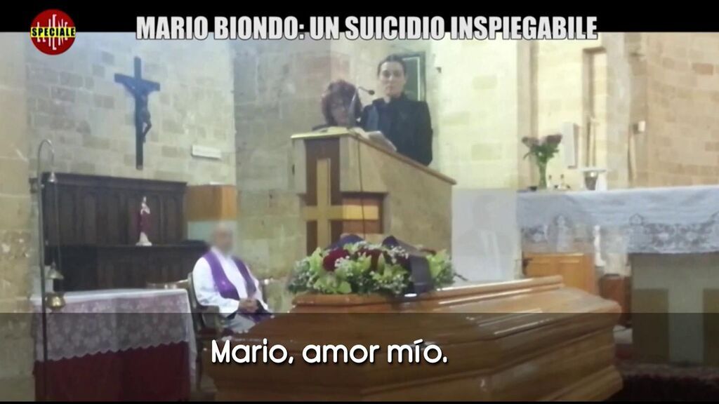 'Sálvame' adelanta las imágenes de Raquel Sánchez Silva en el funeral de su marido, Mario Biondo
