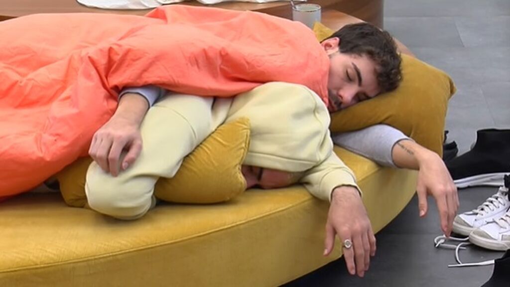 Los gemelos durmiendo