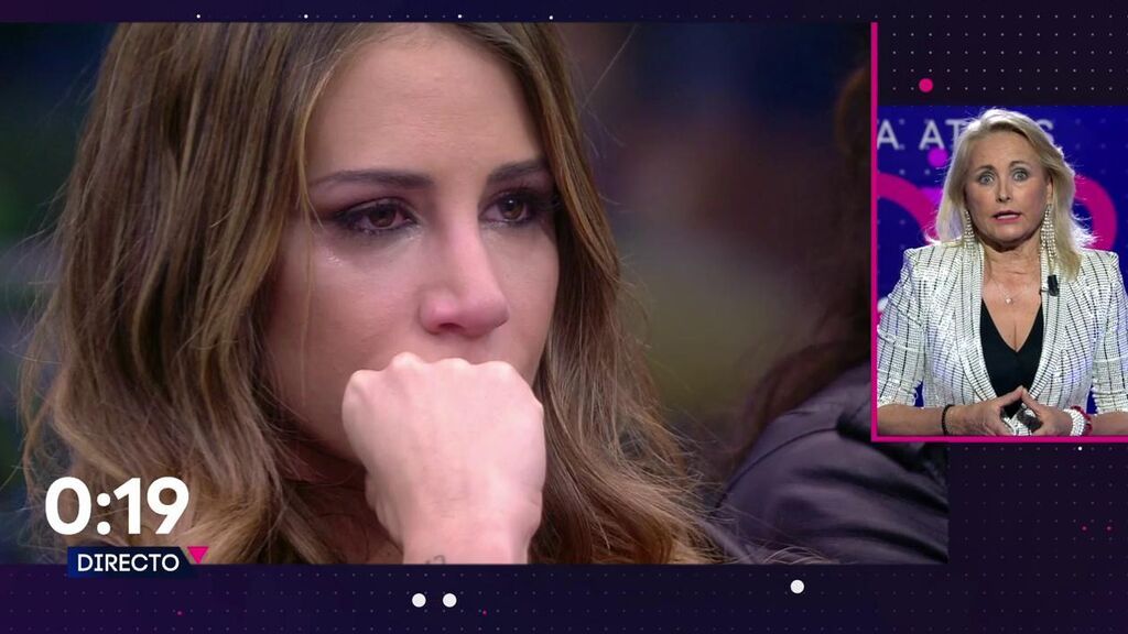 Cristina Porta siente "vergüenza" al escuchar las palabras de Lucía Pariente