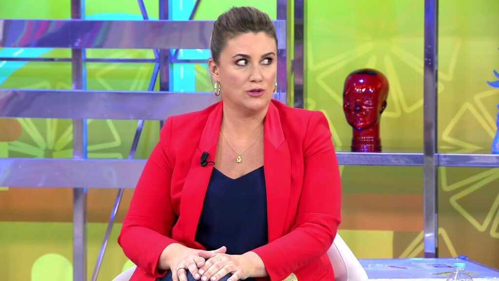 Carlota Corredera, en el plató de 'Sálvame'