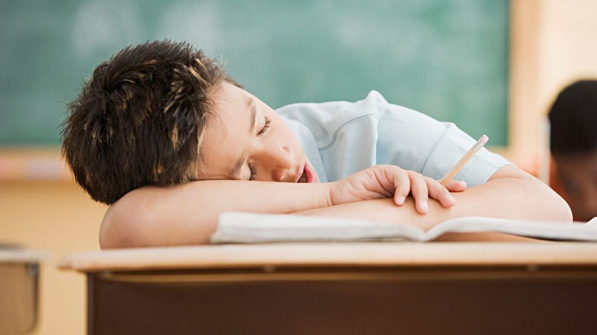 Un profesor y sus impopulares afirmaciones arrasan en TikTok: hay que dejar dormir a los niños en clase