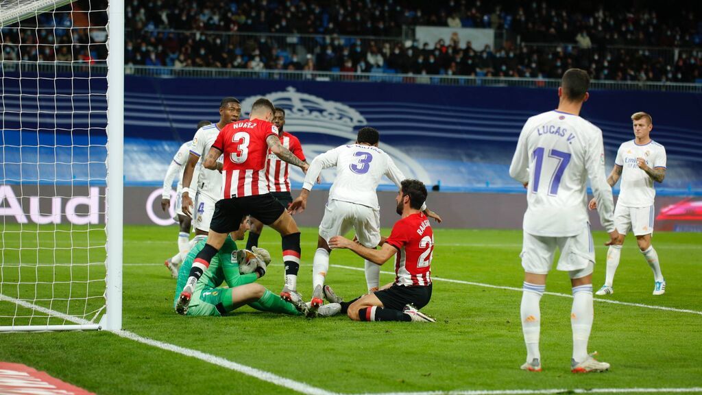 El Real Madrid ganó 1-0 al Athletic en el Bernabéu.