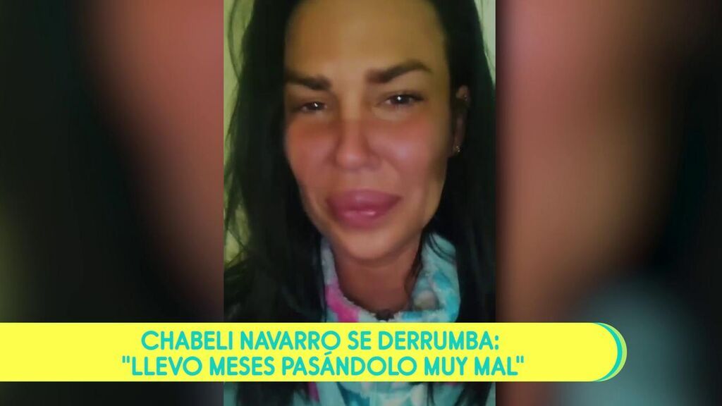 Chabeli Navarro publica un vídeo tras sufrir un ataque de ansiedad