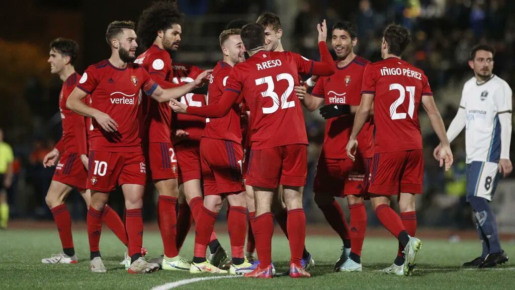Resumen del partido San Agustín del Guadalix – Osasuna de la Copa del Rey: goles y jugadas