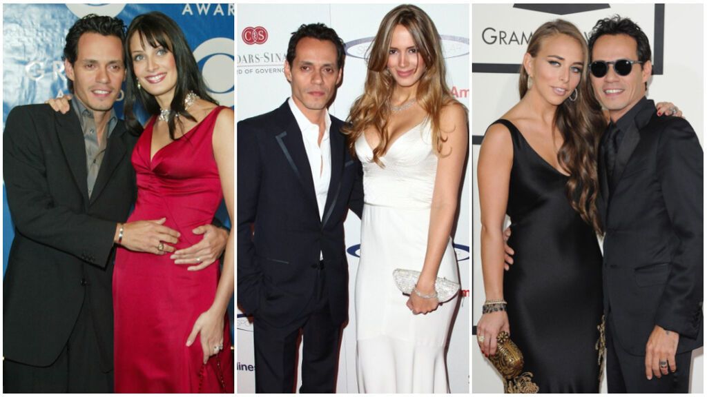 Estas han sido todas las parejas de Marc Anthony además de Jennifer López: de Dayanara Torres a Shannon de Lima y Chloe Green.