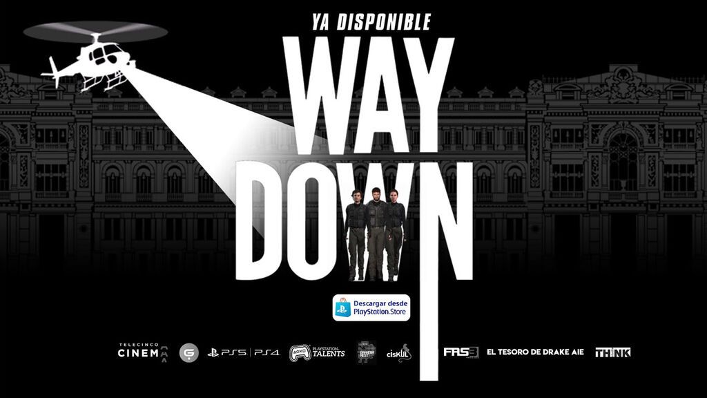 Way Down, ya disponible en PlayStation®4, PlayStation®5 y PC