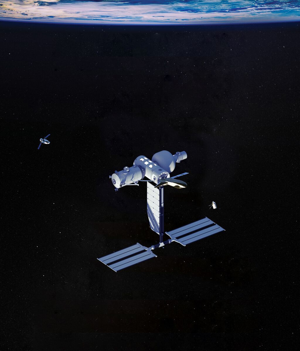 El proyecto de estación espacial 'Orbital Reef' de Blue Origin