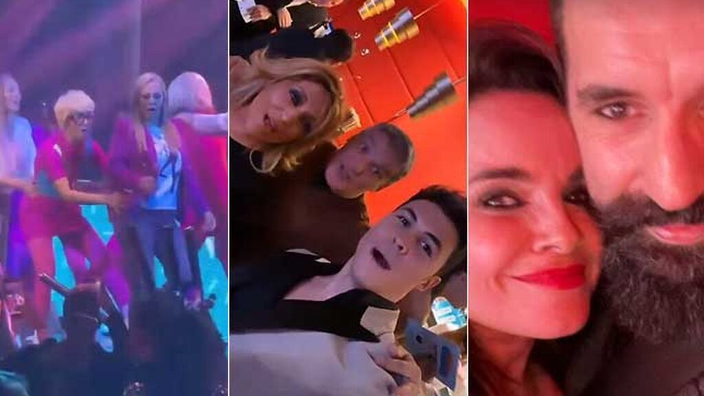 Rocío Carrasco, Belén Esteban y todo el equipo de 'Sálvame' se van de cena de empresa