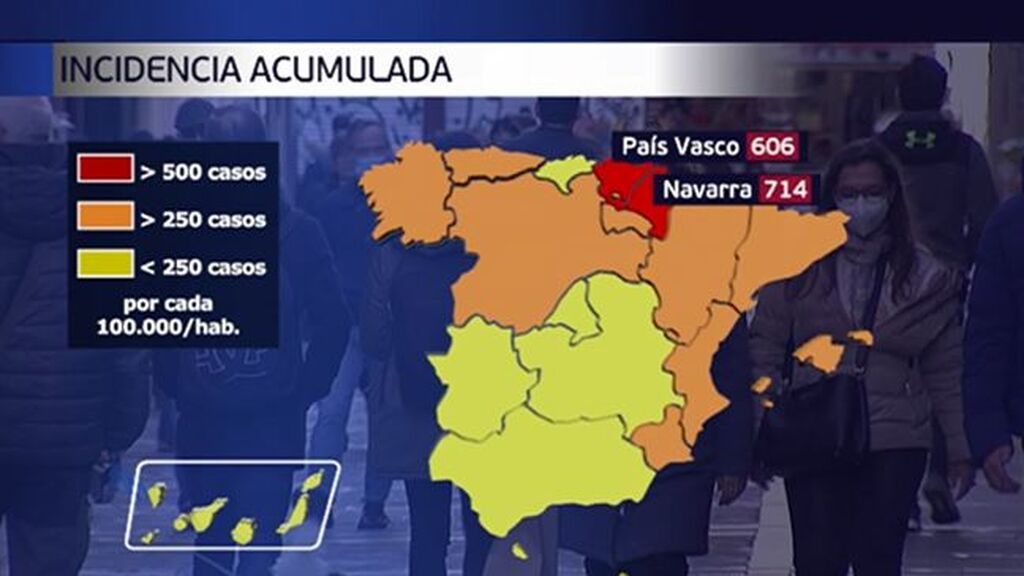 Los contagios no dejan de crecer en España aunque lo hacen de forma controlada